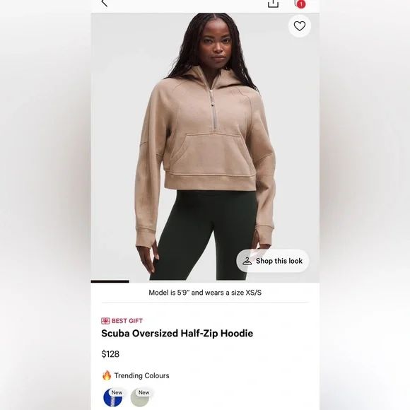 lululemon athletica Light Pink quarter zip hoodie- SEE PHOTOS FOR ALL DETAILS - Picture 12 of 12